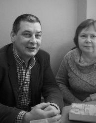 Иван Лимбах и Ирина Кравцова. Фото из издательского архива. 2015 г.